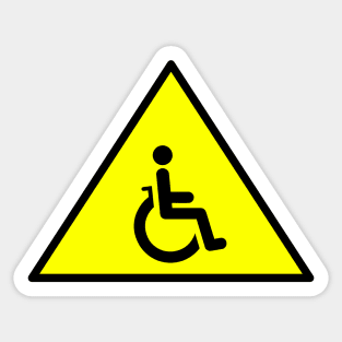 Wheelchair symbol Sticker